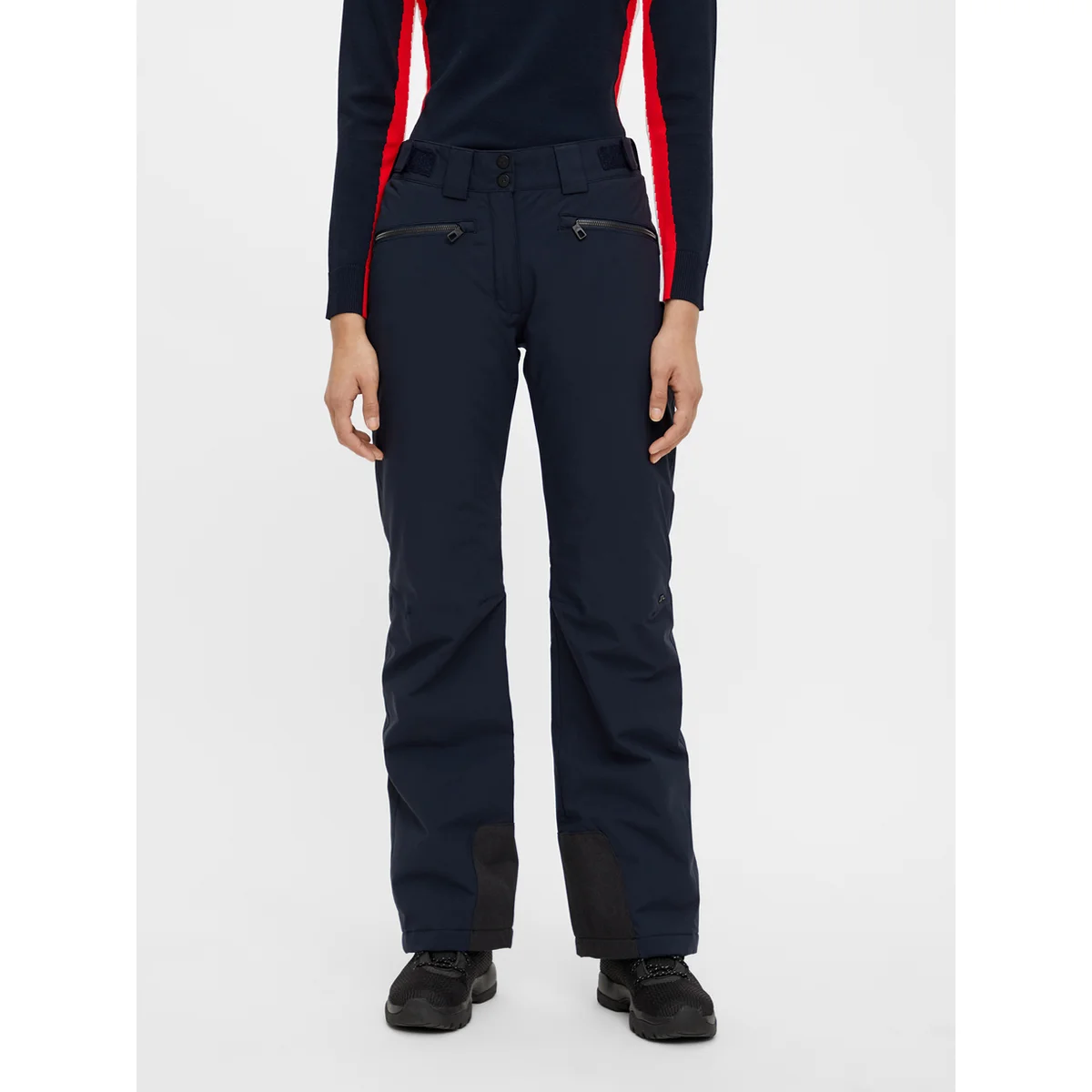 NOWE DAMSKIE SPODNIE J.LINDEBERG TRACY SKI PANT JL NAVY 20K ROZMIAR XS