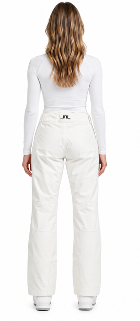 NOWE DAMSKIE SPODNIE J.LINDEBERG ISELLA SKI PANT X-OSPHERE WHITE ROZMIAR XL