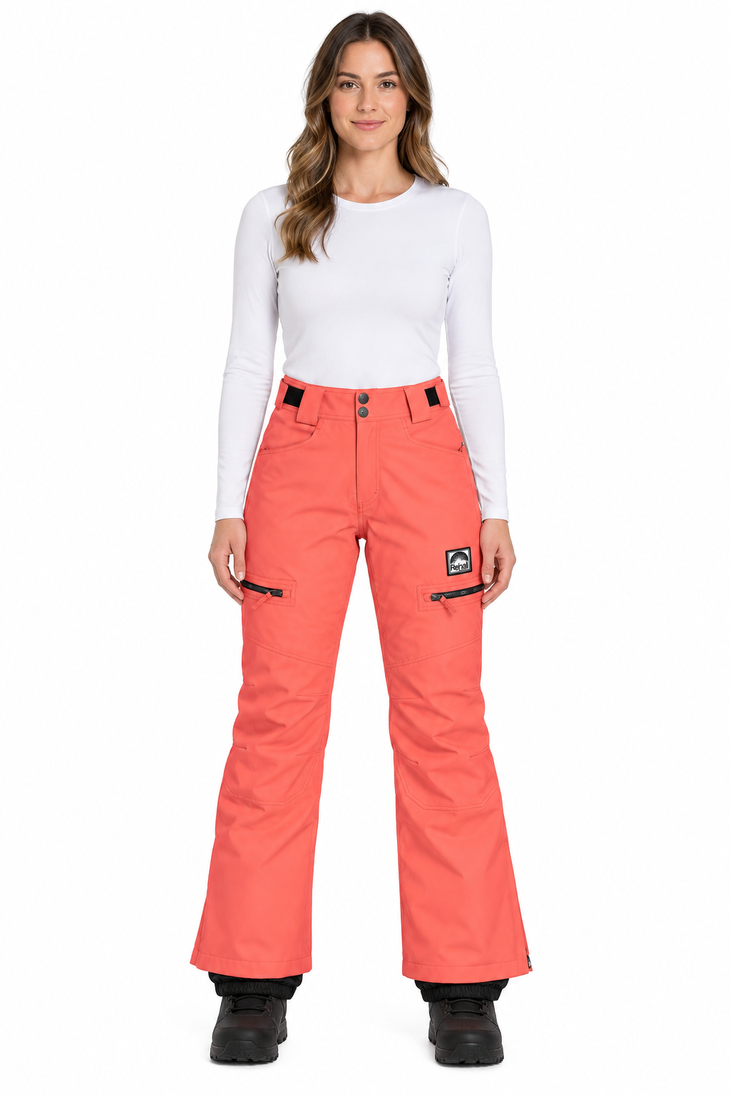 NOWE DAMSKIE SPODNIE NARCIARSKIE/SNOWBOARDOWE REHALL ROMY-R CORAL ROZMIAR XS