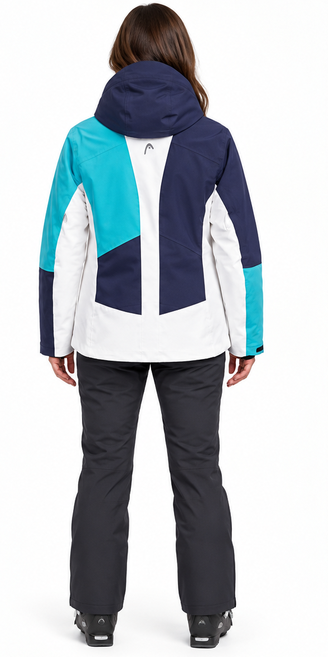 NOWA DAMSKA KURTKA NARCIARSKA HEAD SIERRA JKT W NAVY/TURQUOISE 20K ROZMIAR M