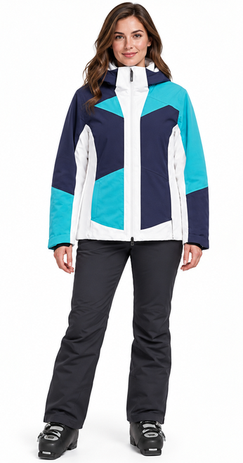 NOWA DAMSKA KURTKA NARCIARSKA HEAD SIERRA JKT W NAVY/TURQUOISE 20K ROZMIAR M