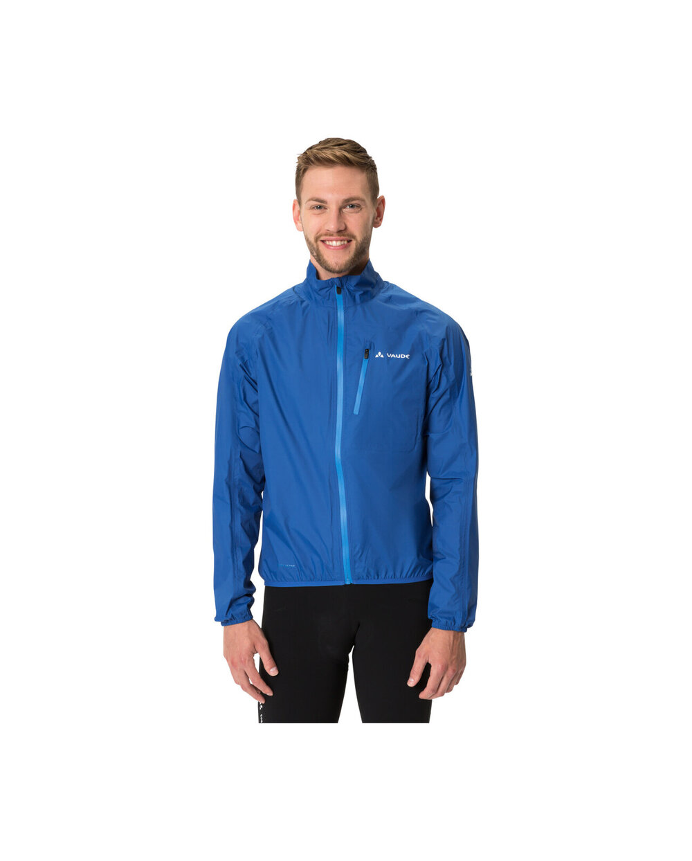 NOWA MĘSKA KURTKA VAUDE DROP III RAIN JACKET SIGNA BLUE ROZMIAR 48/S