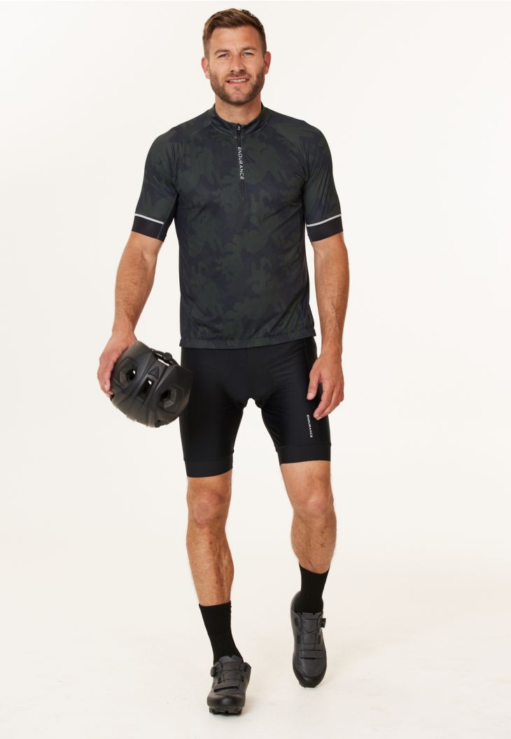 NOWE MĘSKIE SPODENKI ROWEROWE ENDURANCE GORSK V2 M AY SHORT BLACK ROZMIAR S