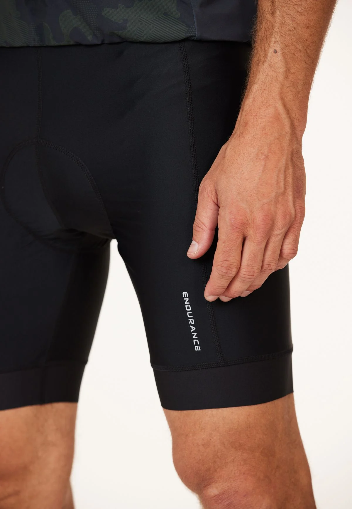 NOWE MĘSKIE SPODENKI ROWEROWE ENDURANCE GORSK V2 M AY SHORT BLACK ROZMIAR S
