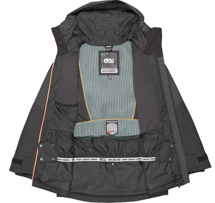 NOWA DAMSKA KURTKA PICTURE ORGANIC FAMER JACKET BLACK ROZMIAR M 20/20K