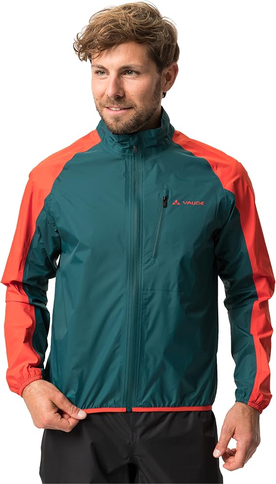 NOWA MĘSKA KURTKA VAUDE DROP III RAIN JACKET MALLARD GREEN ROZMIAR 48/S