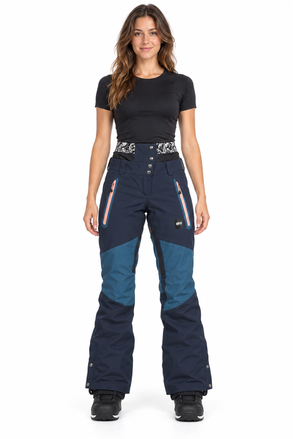 NOWE DAMSKIE SPODNIE PICTURE SEEN PANT PETROL BLUE ROZMIAR XS 20/15K
