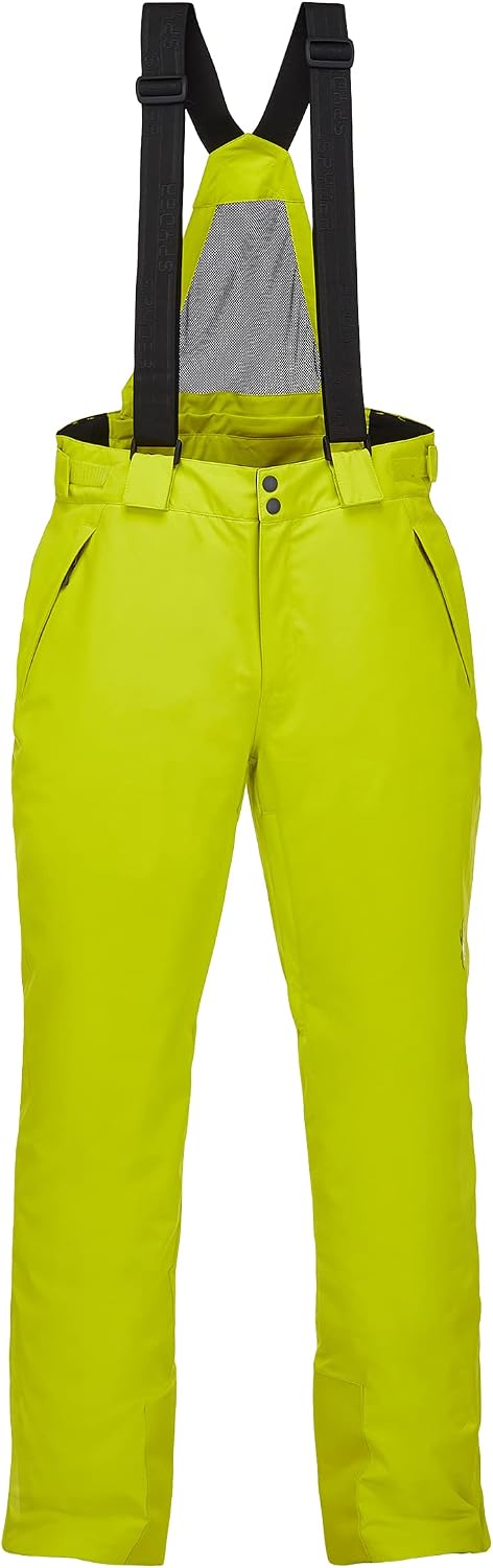 NOWE MĘSKIE SPODNIE NARCIARSKIE SPYDER BOUNDARY TAILORED PANT CITRON ROZMIAR S