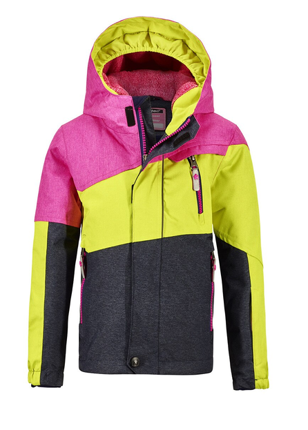 NOWA DZIECIĘCA KURTKA KILLTEC VIEWY MNS SKI B NEON PINK ROZMIAR 86/92 CM