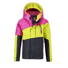 NOWA DZIECIĘCA KURTKA KILLTEC VIEWY  MNS SKI B NEON PINK ROZMIAR 86/92 CM