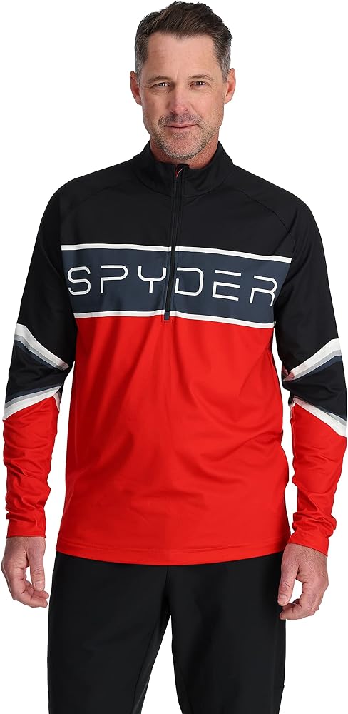 NOWA MĘSKA BLUZA SPYDER PREMIER 1/2 ZIP T NECK VOLCANO ROZMIAR XL