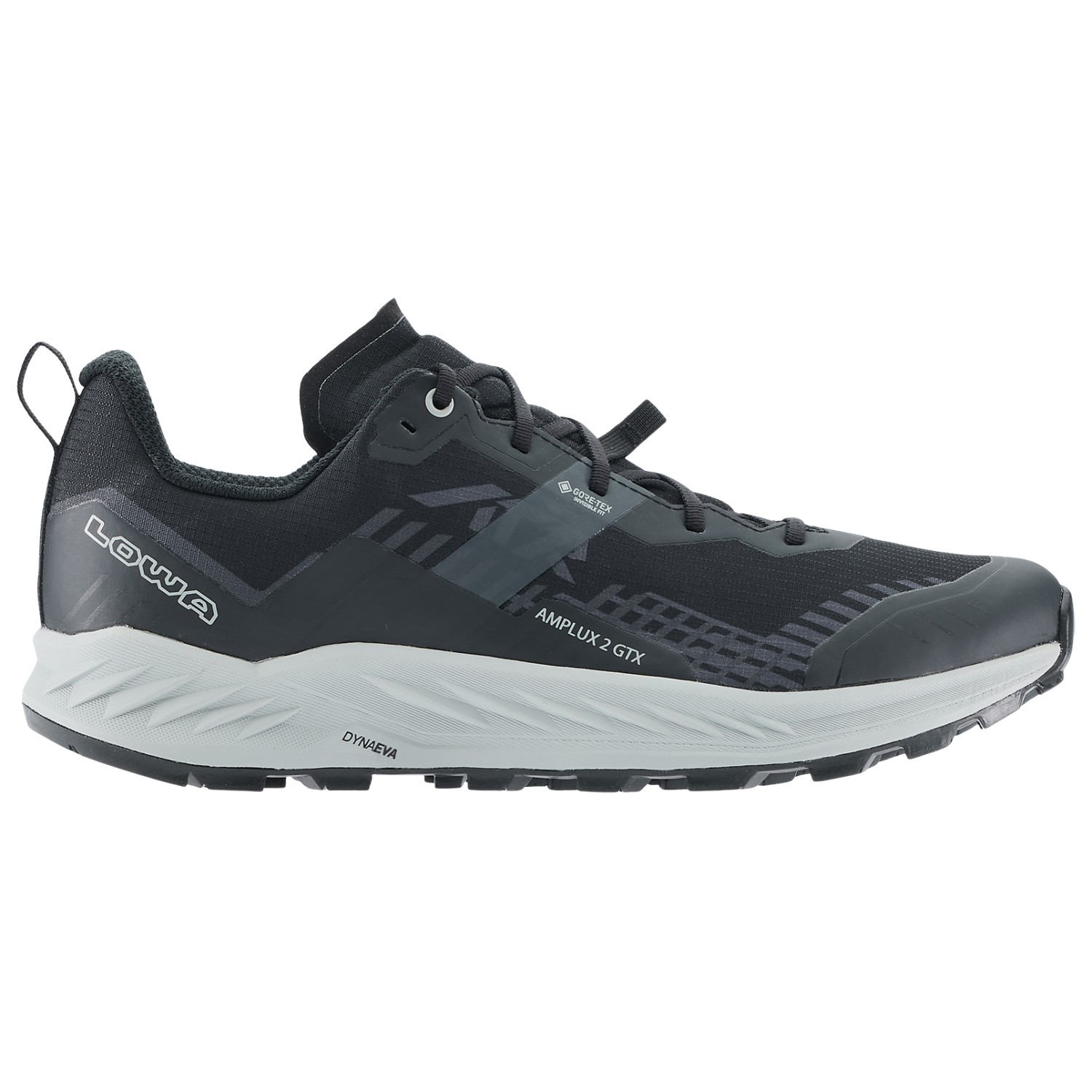 NOWE MĘSKIE BUTY TRAILRUNNING LOWA AMPLUX 2 GTX GREY/BLACK ROZMIAR 42/MP 265MM