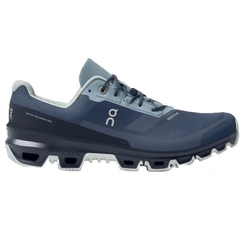 NOWE DAMSKIE BUTY ON RUNNING CLOUDVENTURE WATERPROOF DENIM/MIDNIGHT ROZMIAR 36,5 - 22,5CM - UK 3,5