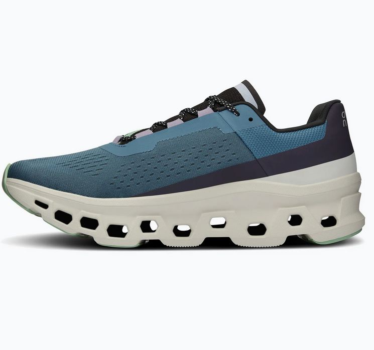 NOWE DAMSKIE BUTY ON RUNNING CLOUDMONSTER DUST/VAPOR ROZMIAR 37,5/23,5CM/UK 4,5
