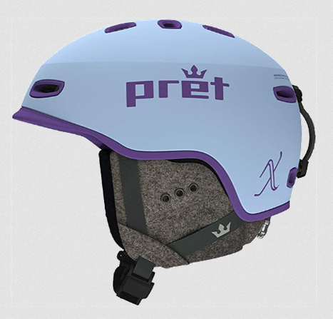 NOWY DAMSKI KASK NARCIARSKI PRET LYRIC DREAM BLUE ROZMIAR M (55-59 CM)