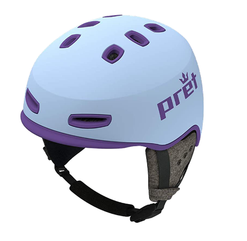 NOWY DAMSKI KASK NARCIARSKI PRET LYRIC DREAM BLUE ROZMIAR M (55-59 CM)