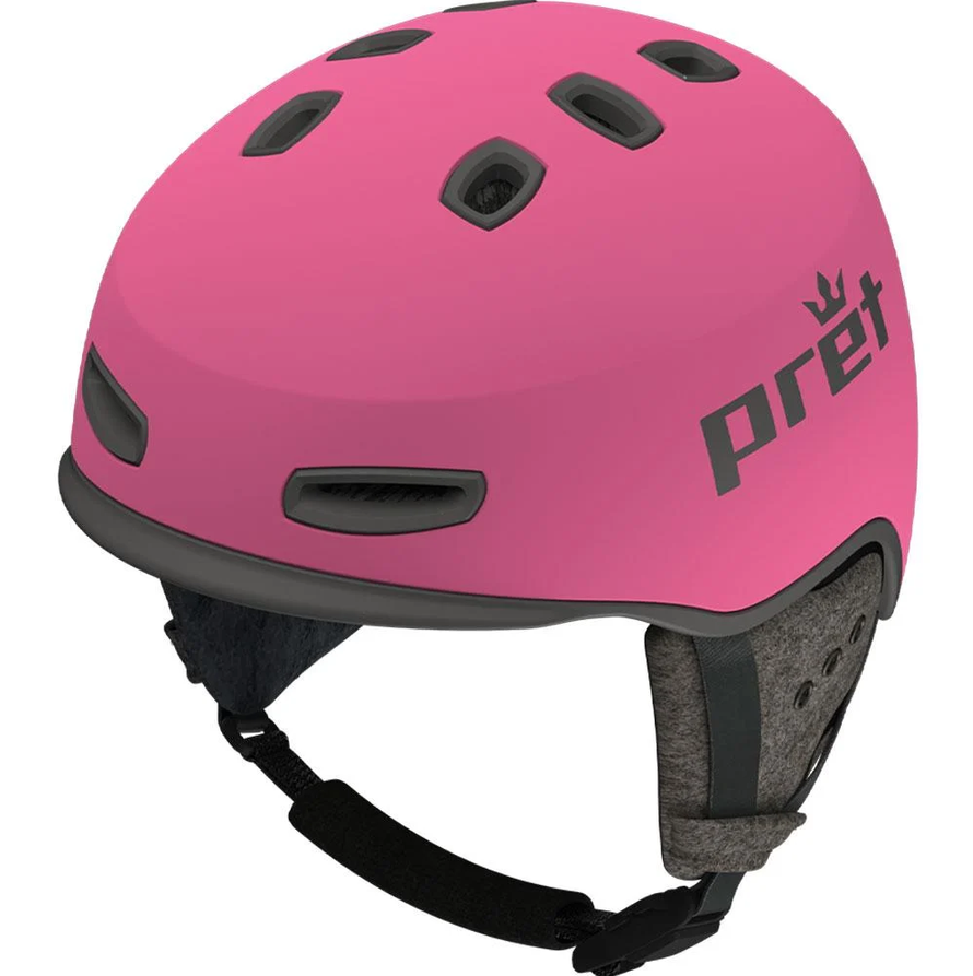 NOWY DAMSKI KASK NARCIARSKI PRET LYRIC PINK ROZMIAR S/M (51-55 CM)
