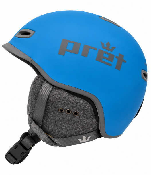 NOWY MĘSKI KASK NARCIARSKI PRET CYNIC BLUE ROZMIAR S/M (51-55 CM)
