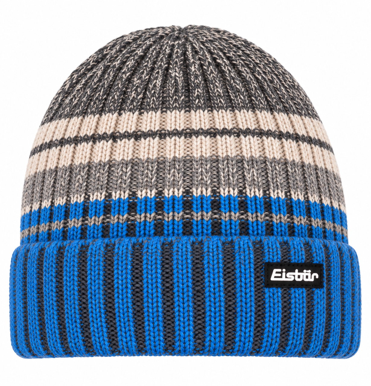 NOWA CZAPKA EISBAR RIKA OS BLUE/ANTHRACITE - MERINO