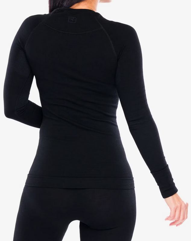 NOWA DAMSKA KOSZULKA TERMOAKTYWNA ORTOVOX 230 MERINO COMPETITION LS BLACK ROZMIAR XL