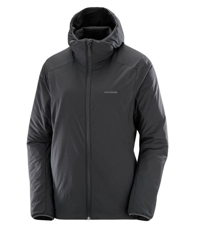 NOWA DAMSKA KURTKA SALOMON MOUNTAIN FLEX JACKET HD W DEEP BLACK ROZMIAR M
