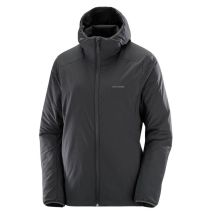 NOWA DAMSKA KURTKA SALOMON MOUNTAIN FLEX JACKET HD W DEEP BLACK ROZMIAR M 