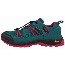 NOWE DZIECIĘCE BUTY BRÜTTING MADRISA LOW TURQUOISE/PINE/PINK VIBRAM ROZMIAR 33 (20.5 CM)