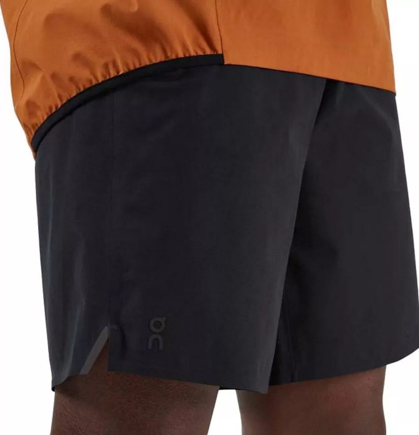 NOWE MĘSKIE SPODENKI ON RUNNING WATERPROOF SHORTS BLACK ROZMIAR S