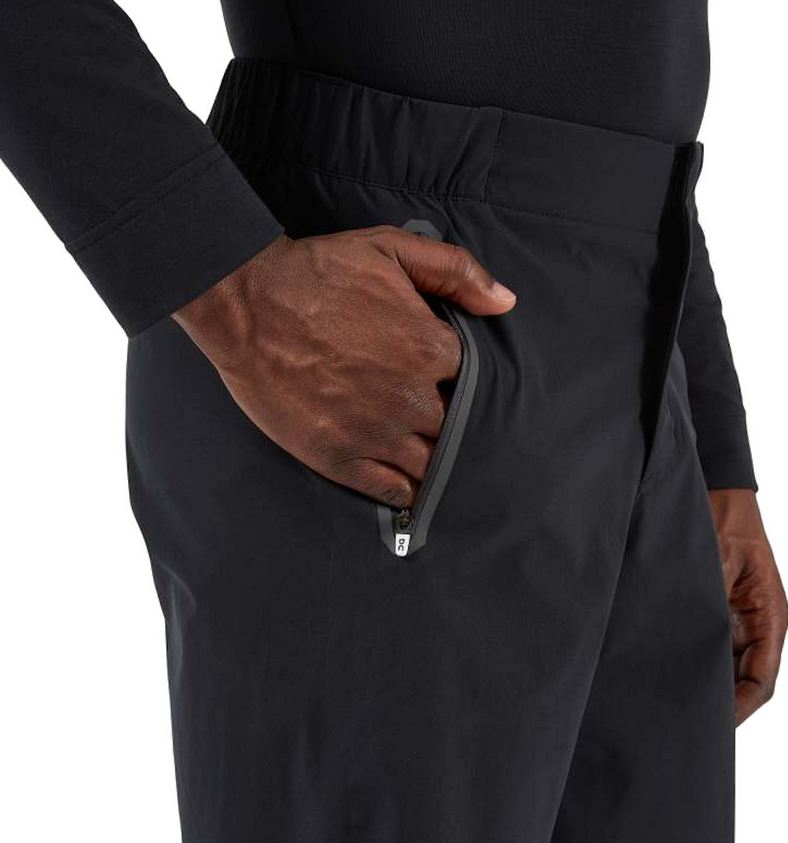 NOWE MĘSKIE SPODENKI ON RUNNING WATERPROOF SHORTS BLACK ROZMIAR S
