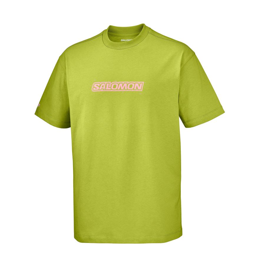 SALOMON BRANDPLAY RX SS TEE M NOWA MĘSKA KOSZULKA SPORTOWA ROZMIAR M <is>