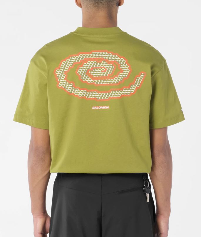 SALOMON VENOM SS TEE M NOWA MĘSKA KOSZULKA SPORTOWA ROZMIAR M <is>