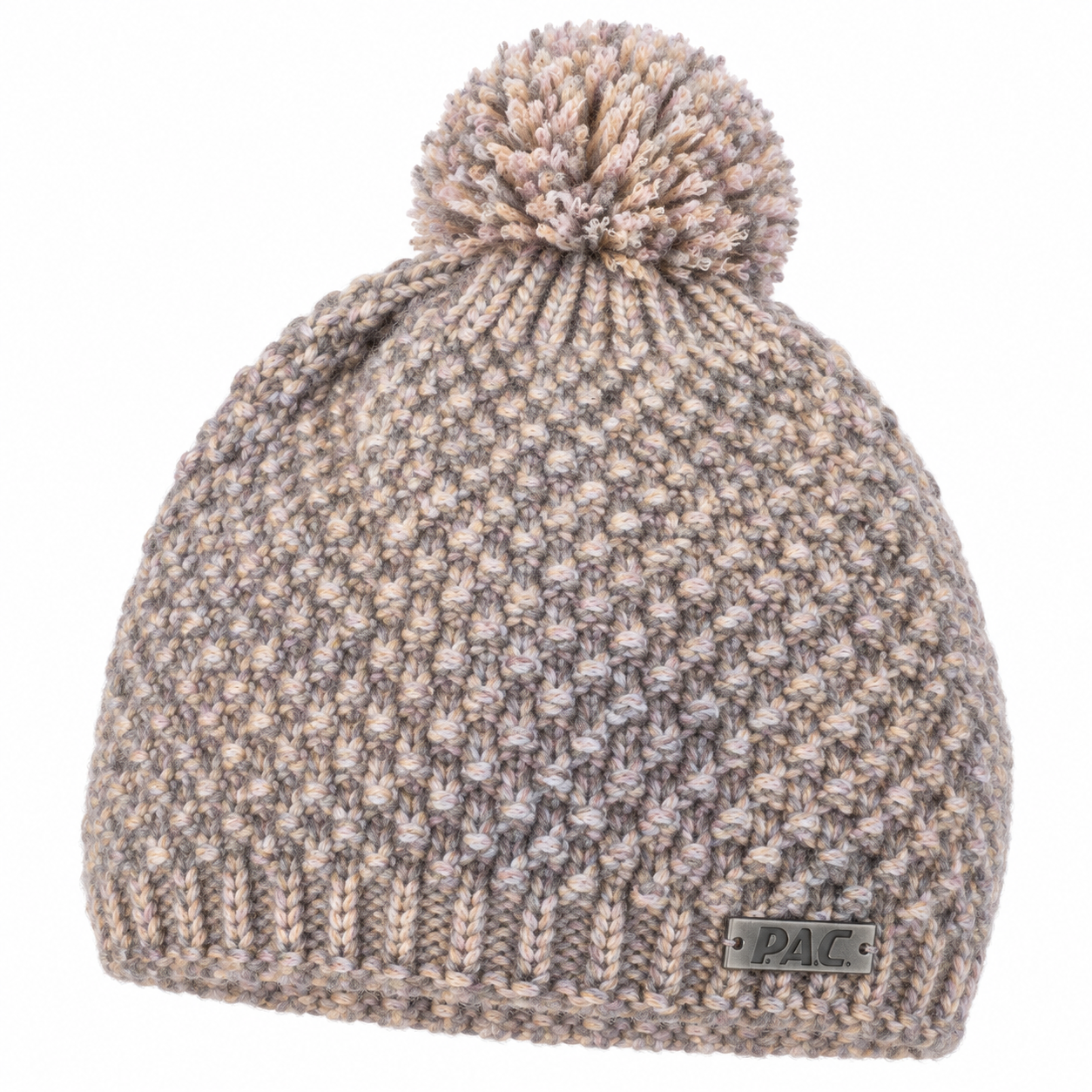 NOWA CZAPKA PAC MELDRA BEANIE OS ROSE GREY MELANGE