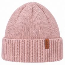 NOWA CZAPKA ARECO BEANIE Z WEŁNĄ ALPAKI ROSE
