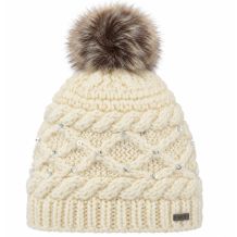 NOWA DZIEWCZĘCA CZAPKA BARTS CLAIRE BEANIE GIRLS CREAM