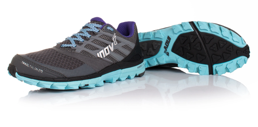 NOWE DAMSKIE BUTY DO BIEGANIA INOV8 TRAILTALON 275 GREY/BLACK/PURPLE ROZMIAR 37 (23 CM)