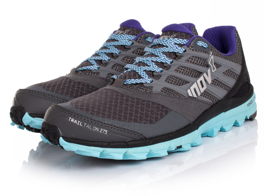 NOWE DAMSKIE BUTY DO BIEGANIA INOV8 TRAILTALON 275 GREY/BLACK/PURPLE ROZMIAR 37 (23 CM)