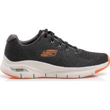 NOWE MĘSKIE BUTY SKECHERS ARCH FIT TAKAR BLACK/ORANGE ROZMIAR 42/27 CM
