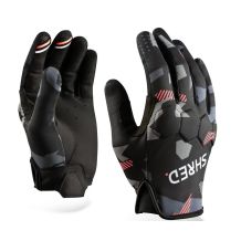 NOWE RĘKAWICE SHRED MTB PROTECTIVE GLOVES SUPERLITE BLACK ROZMIAR L (9)