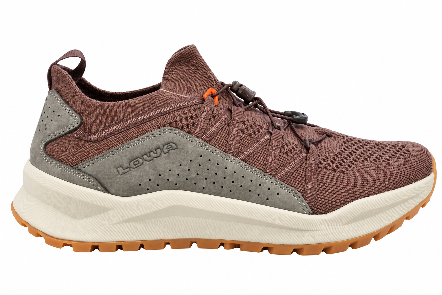 NOWE MĘSKIE BUTY LOWA KALOYA KNIT DARK RED ROZMIAR 42/MP 265MM