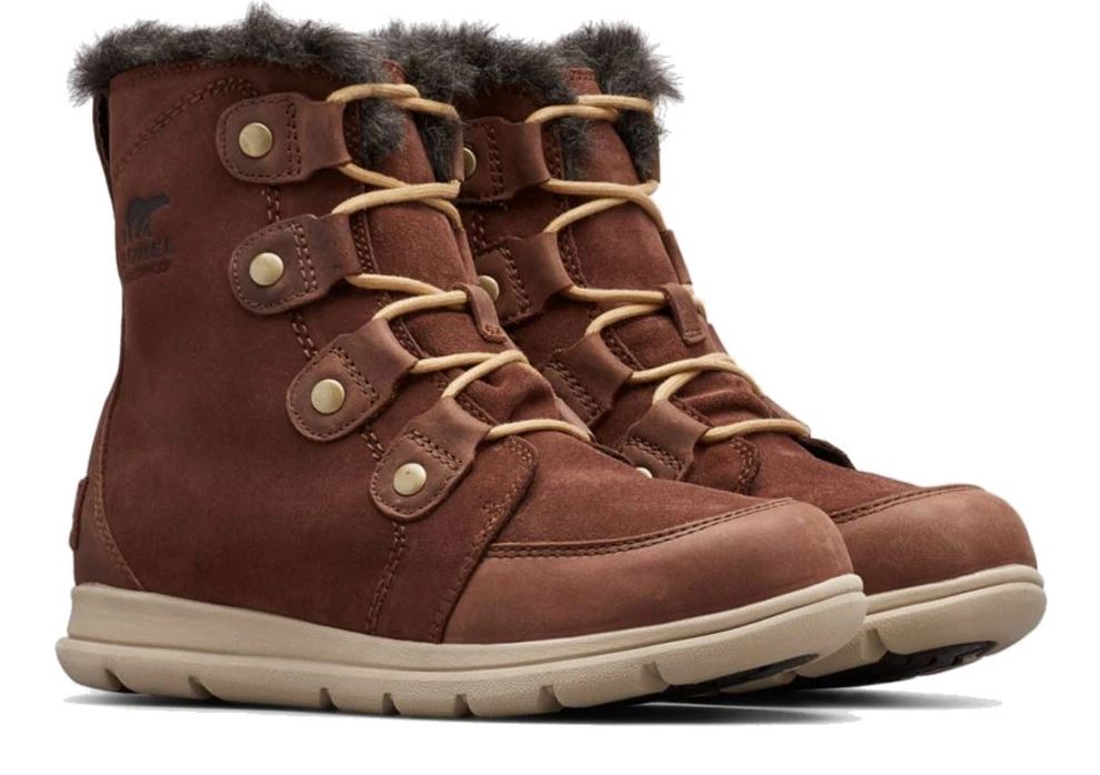 SOREL EXPLORER JOAN BURRO NOWE DAMSKIE BUTY ZIMOWE ROZMIAR 37 (23 CM) <is>