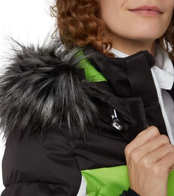 NOWA DAMSKA KURTKA NARCIARSKA MCKINLEY BETH II JKT GREEN/BLACK ROZMIAR 34