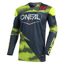 NOWA MĘSKA KOSZULKA O'NEAL MAYHEM LS CHARCOAL/YELLOW ROZMIAR S