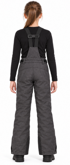 NOWE DZIEWCZĘCE SPODNIE NARCIARSKIE KILLTEC GIRLS SKI PANTS ISAT ANTHRACITE ROZMIAR 140