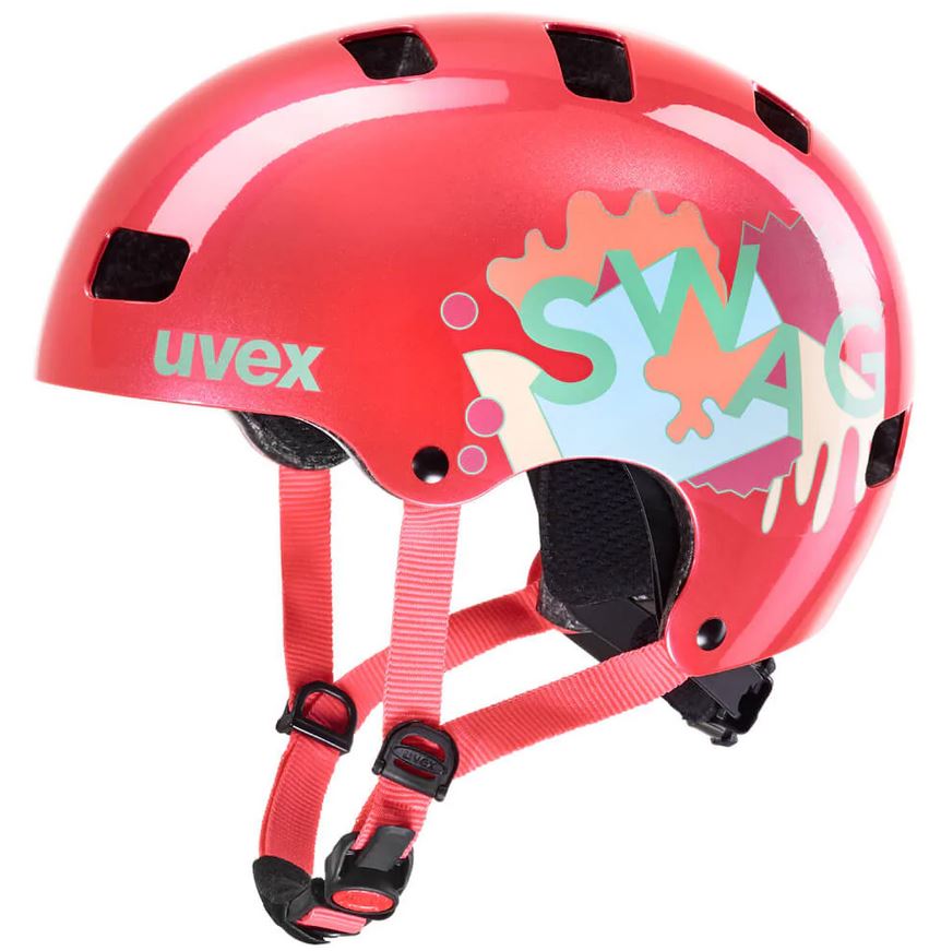 Nowy kask rowerowy Uvex Kid III Coral, rozmiar 55-58 cm