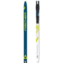 FISCHER SUMMIT CROWN YELLOW NOWE NARTY BIEGOWE Z ŁUSKĄ + WIĄZANIE COMFORT DŁUGOŚĆ 199 CM <is>