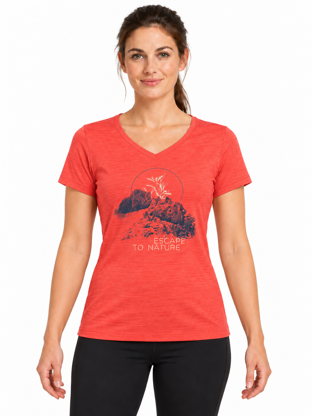 NOWA DAMSKA KOSZULKA MCKINLEY SHAY W MERINO TEE LIGHT SIESTA CORAL ROZMIAR 36