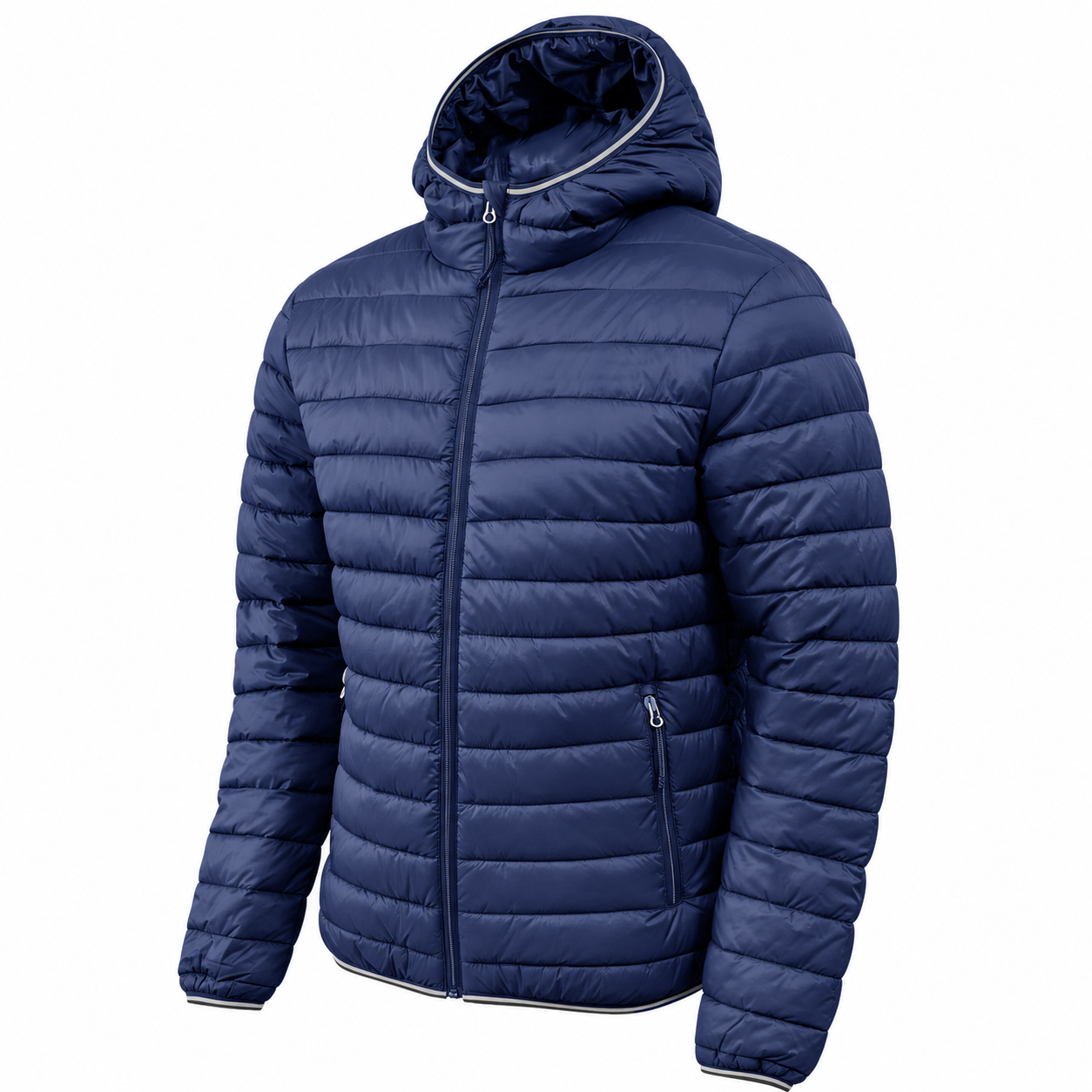 Nowa damska kurtka puchowa Black Crevice Padded Hybrid Navy, rozmiar 38