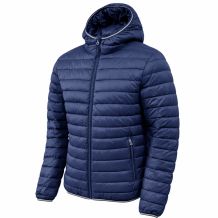 Nowa damska kurtka puchowa Black Crevice Padded Hybrid Navy, rozmiar 38