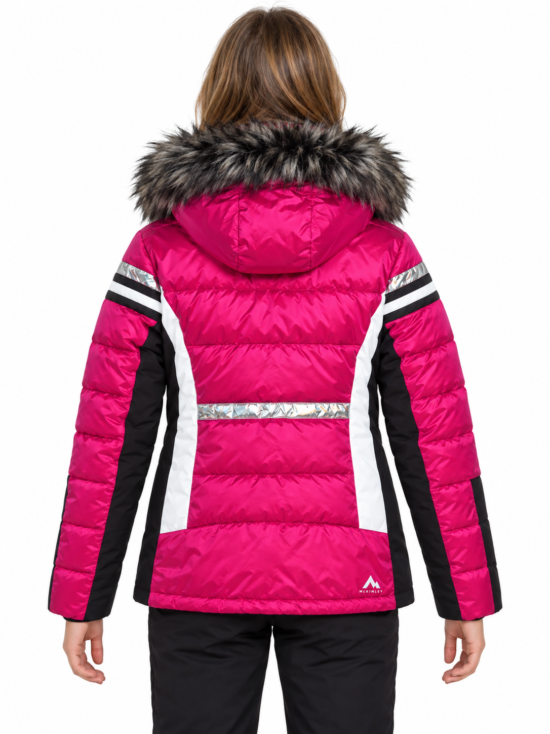 NOWA DZIEWCZĘCA KURTKA MCKINLEY TWINPULSION GIULIANA JACKET MAGENTA ROZMIAR 164cm