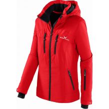 Nowa kurtka narciarska Black Crevice Skijacket Red, rozmiar L